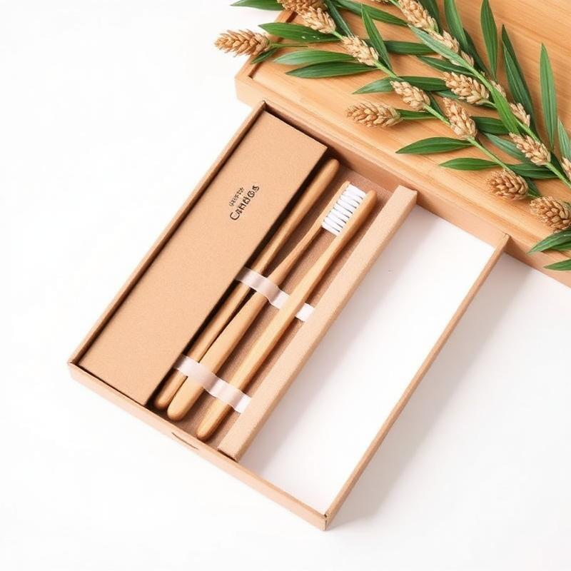 Bamboo Toothbrush Set